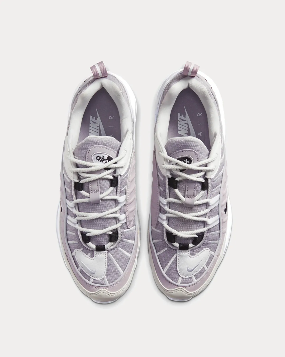 Air Max 98 Silver Lilac Low Top Sneakers