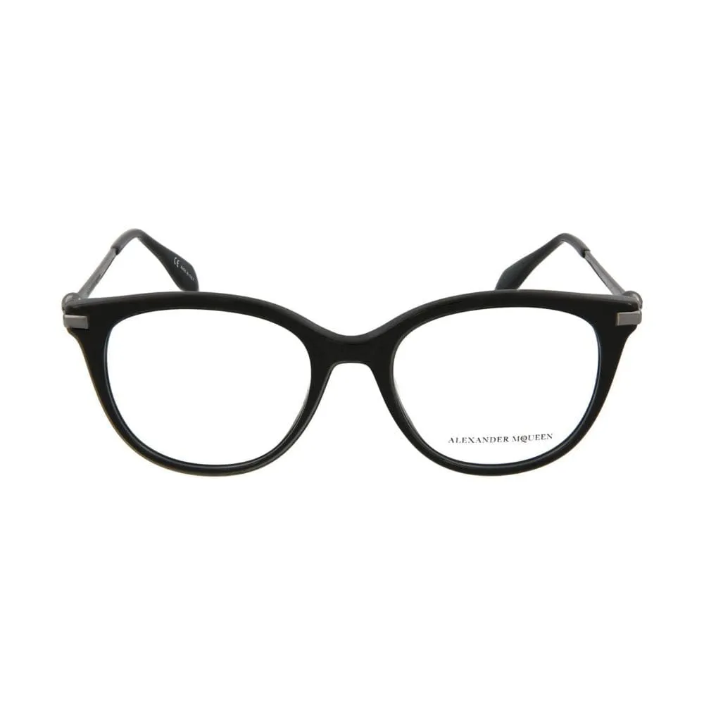 Alexander McQueen AM0154O Eyewear, Black