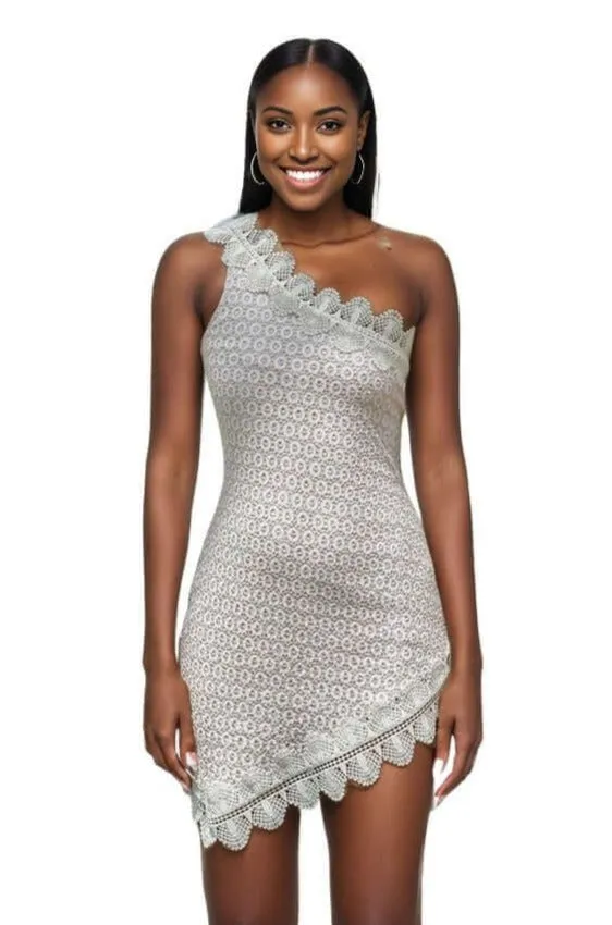 Alma Dress in Ivory