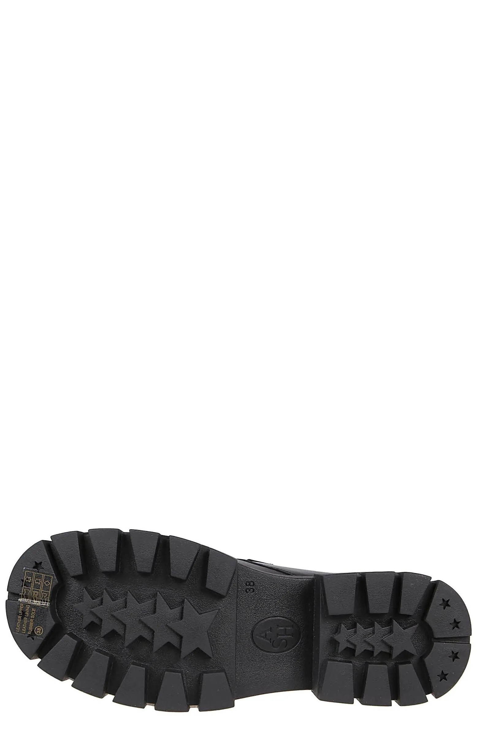 Ash Ridged-Sole Platform Loafers