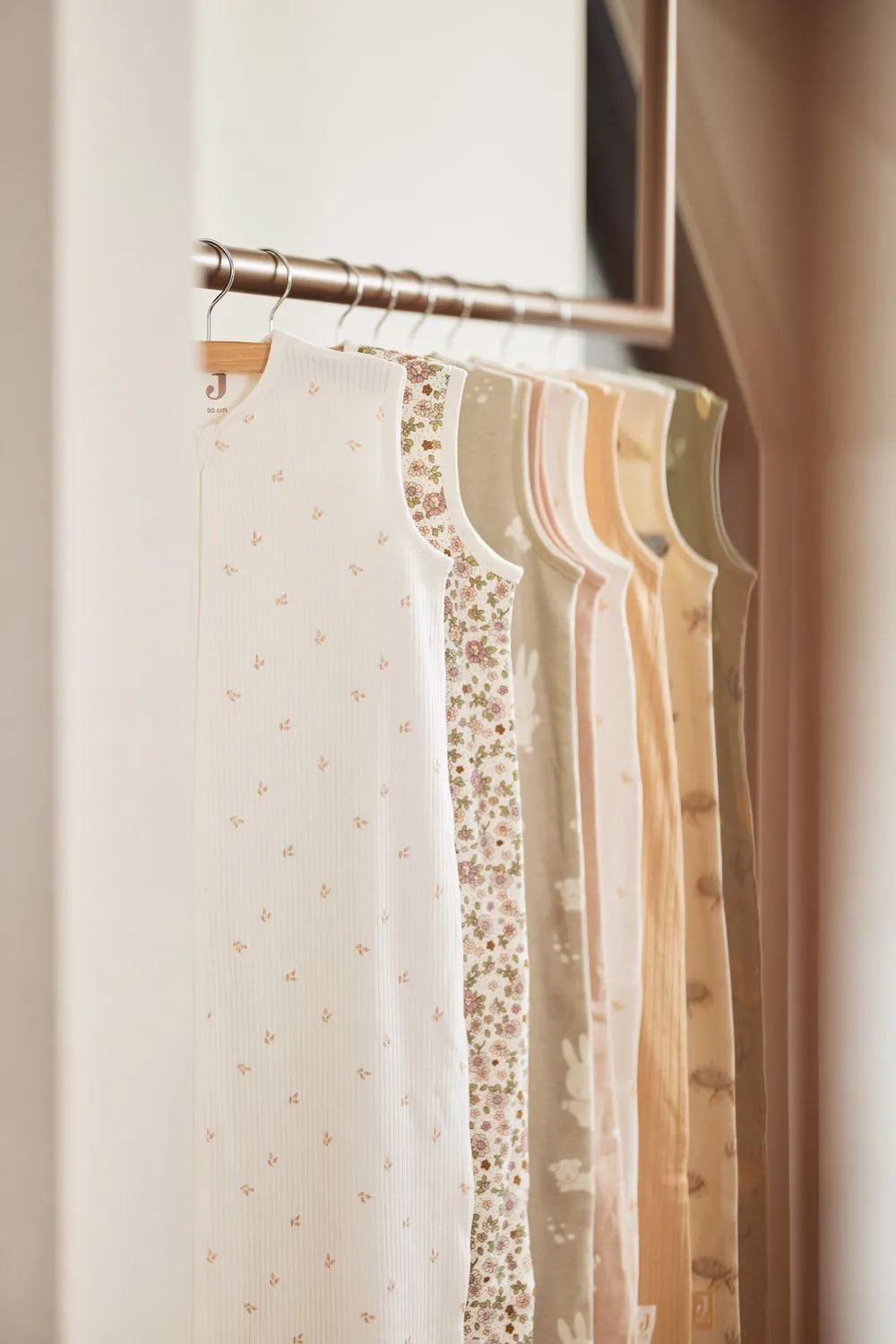 Baby Slaapzak Jersey 110cm - Retro Flowers