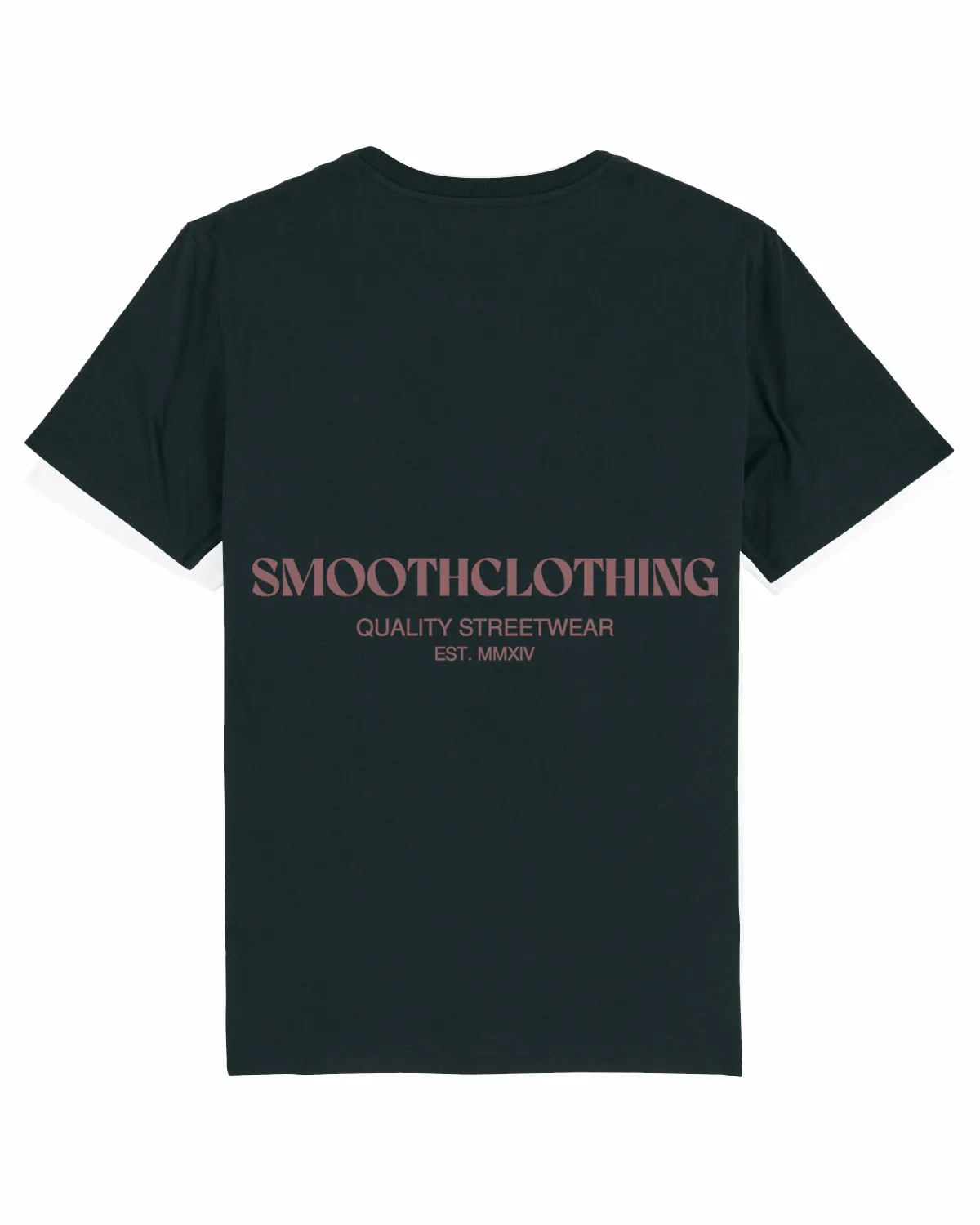 Black T / Smooth Clothing Terra Front Back Men
