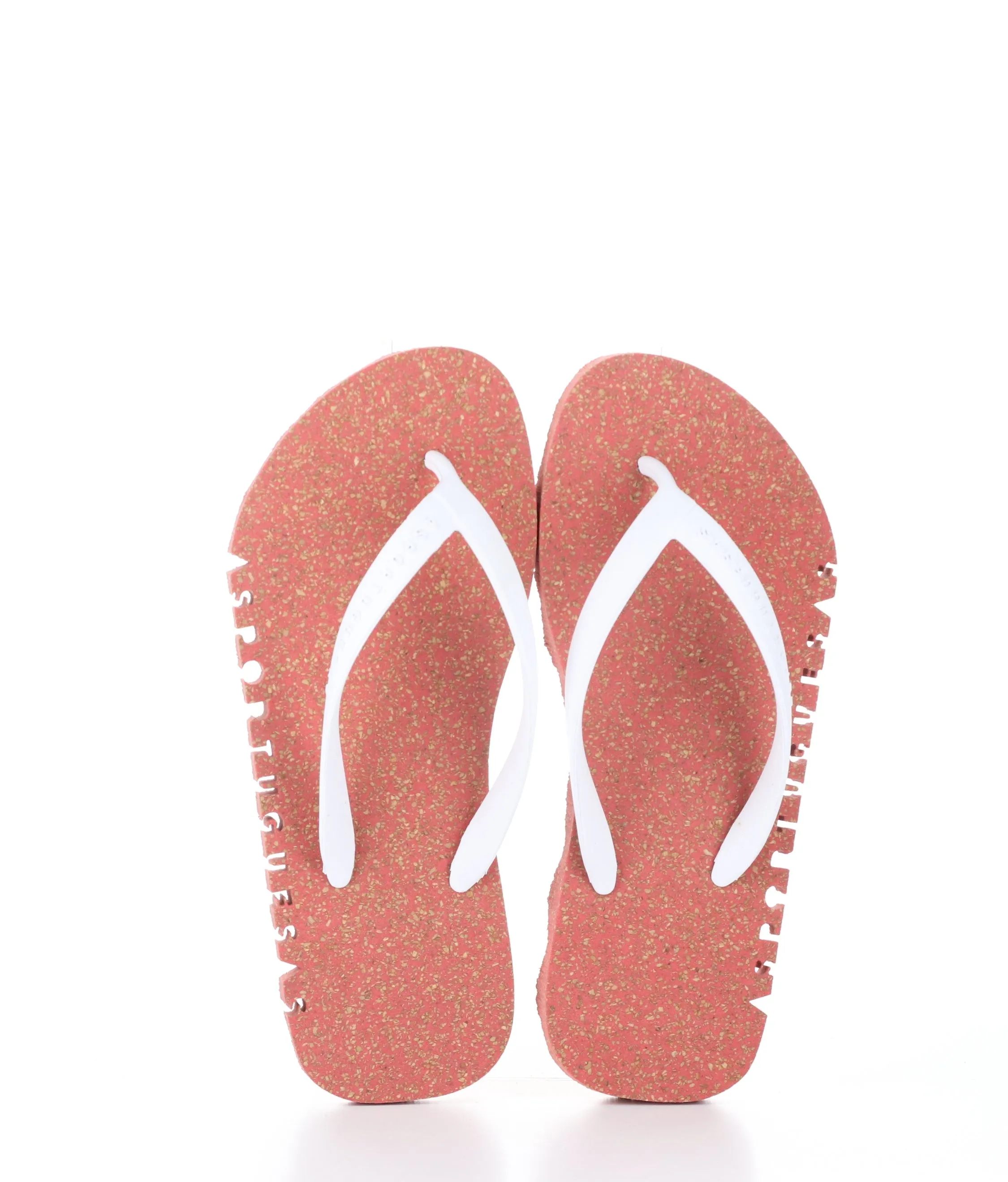 BUMPY125ASP RED/WHITE Round Toe Shoes|BUMPY125ASP Chaussures �� Bout Rond in Blanc