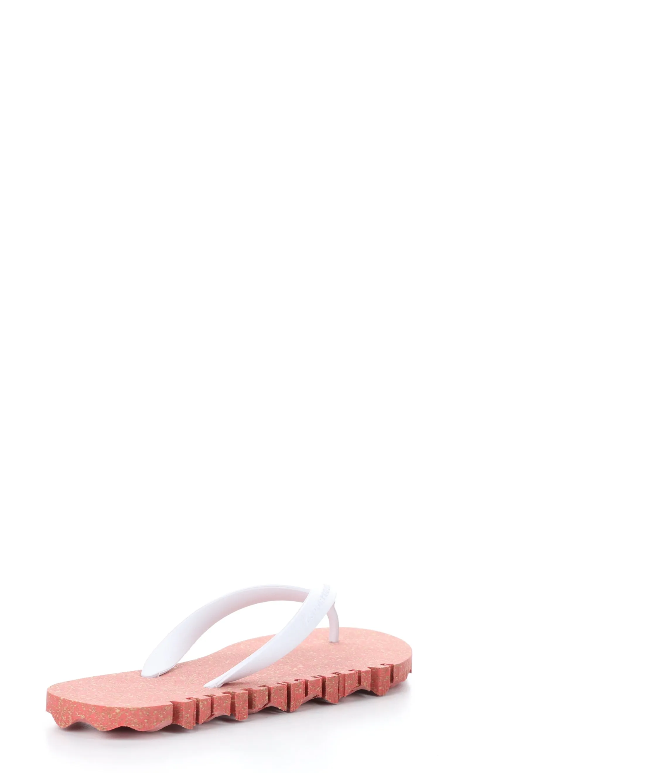 BUMPY125ASP RED/WHITE Round Toe Shoes|BUMPY125ASP Chaussures �� Bout Rond in Blanc
