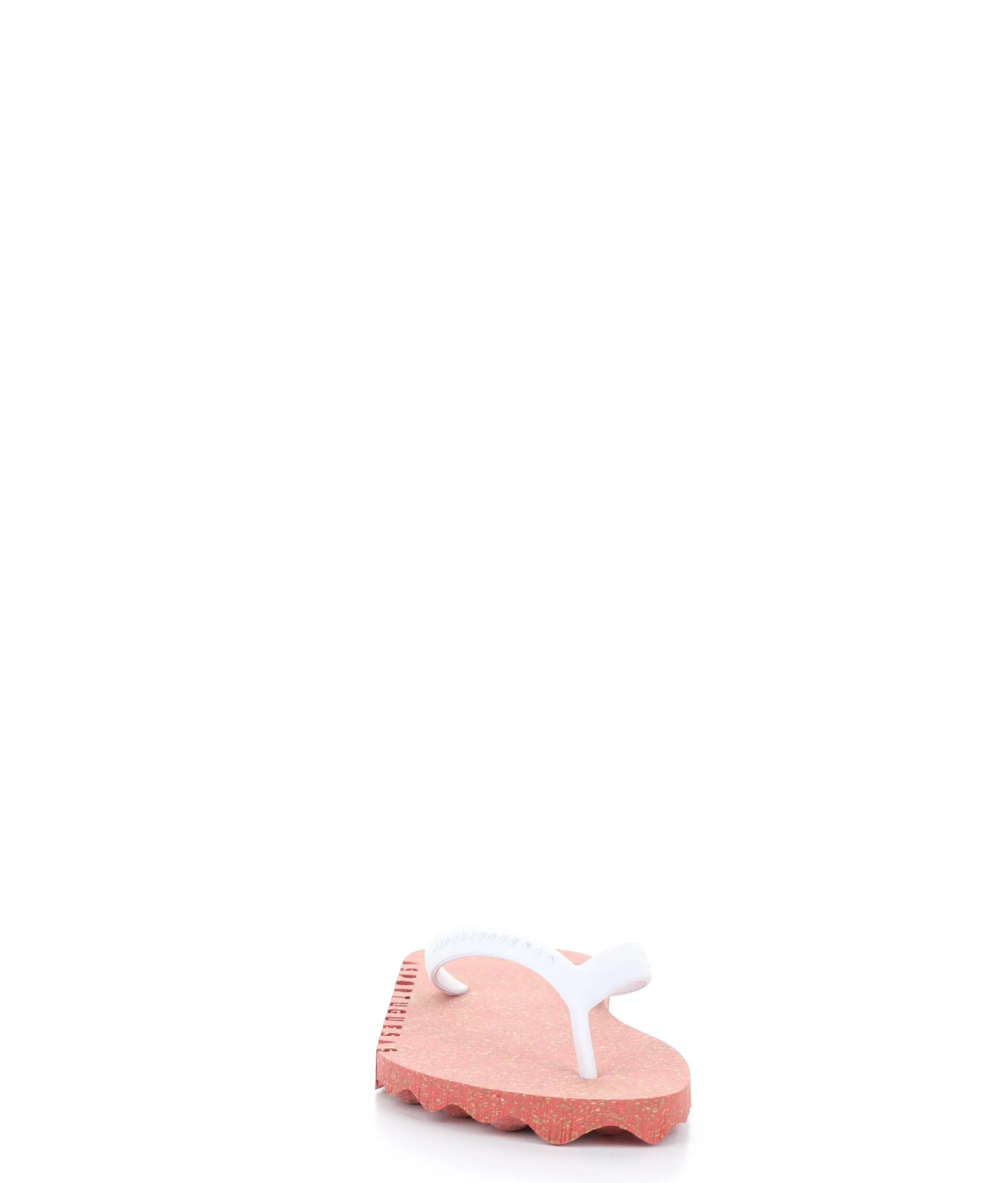 BUMPY125ASP RED/WHITE Round Toe Shoes|BUMPY125ASP Chaussures �� Bout Rond in Blanc