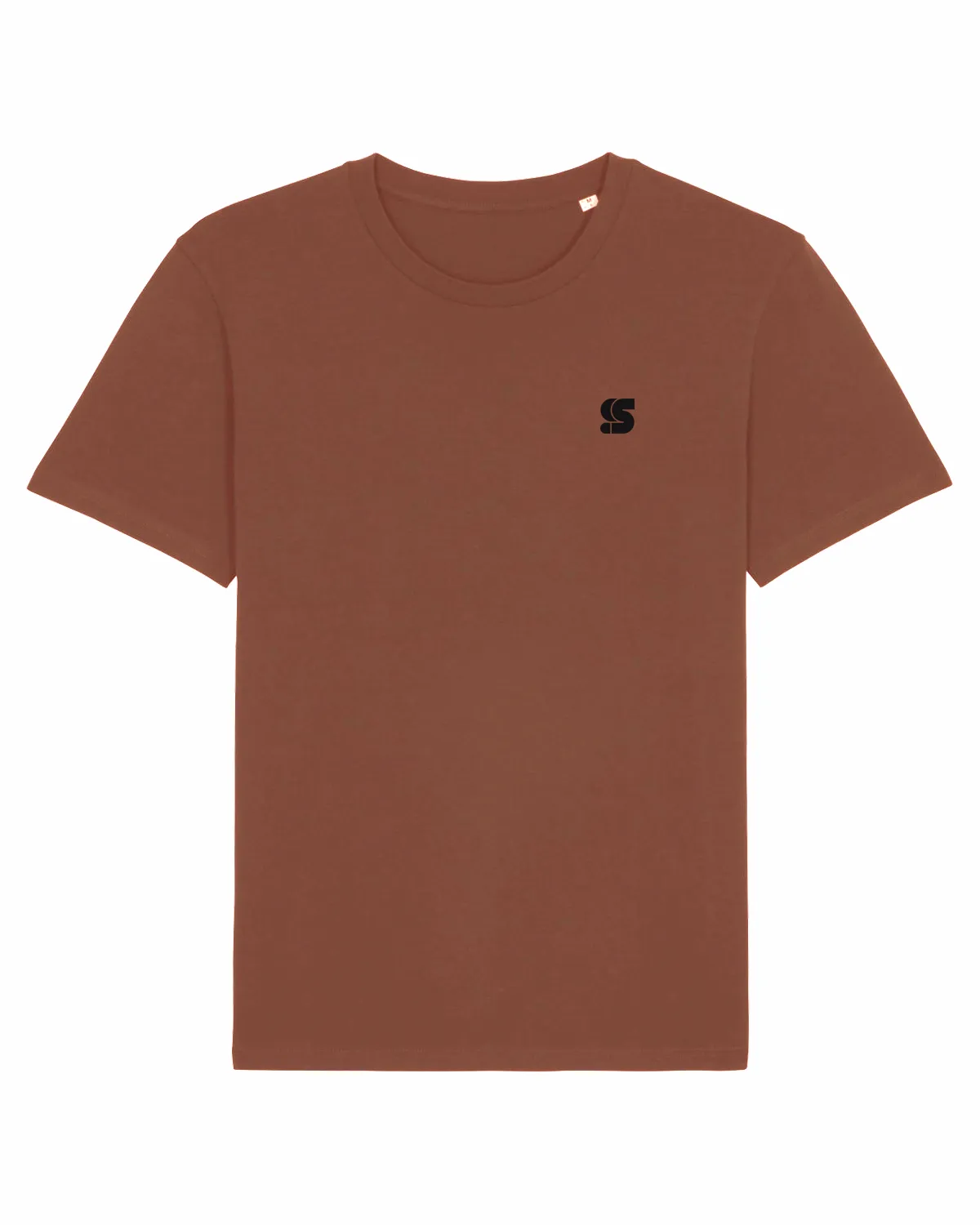 Copper T / S Logo Black Embroidered Men