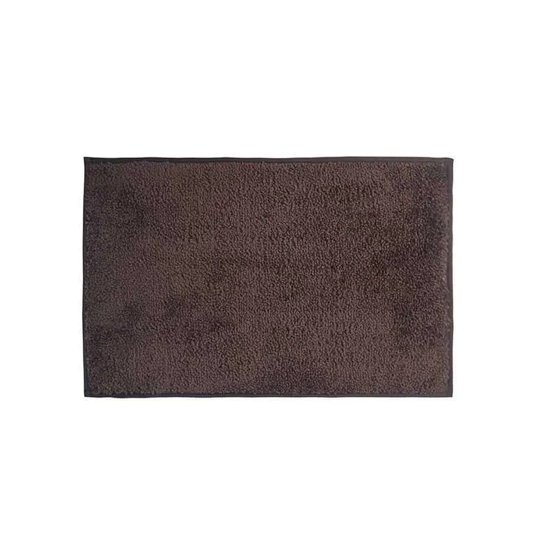 Dark Brown Microfiber Bathmat