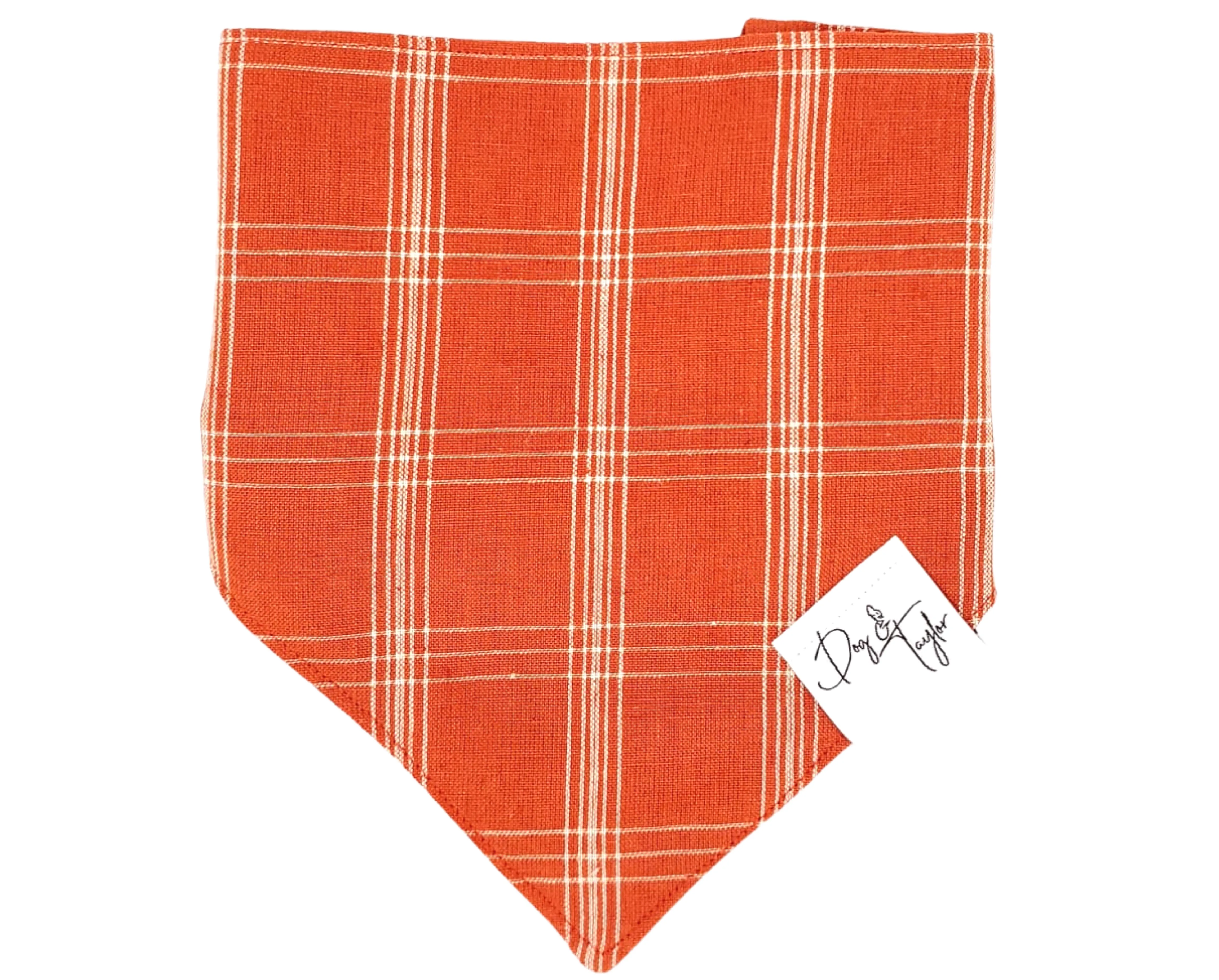 Fall Plaid Bandana