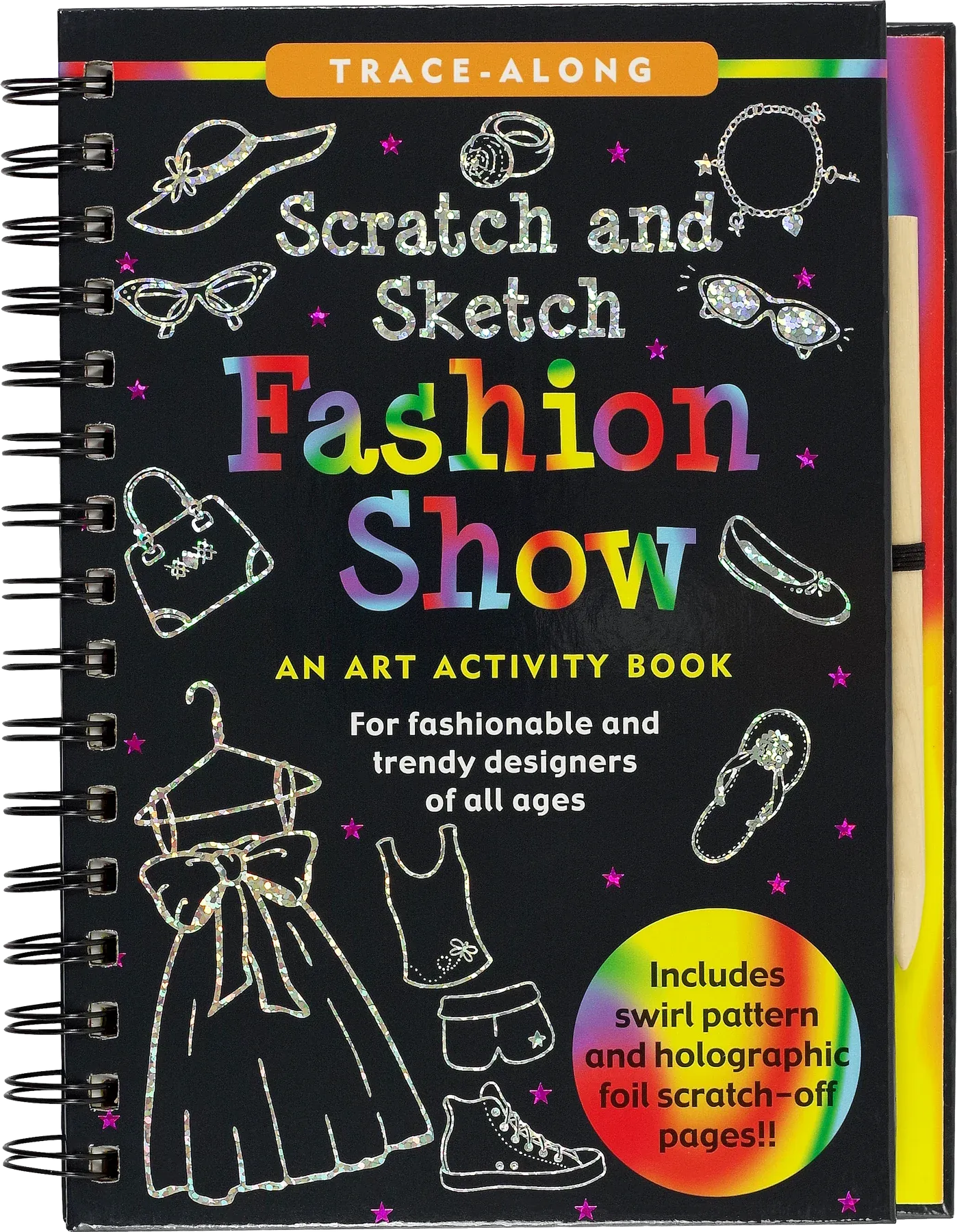 Fashion Show Scratch and Sketch