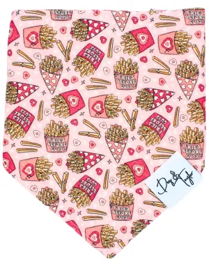 Fries Before Guys Dog Bandana