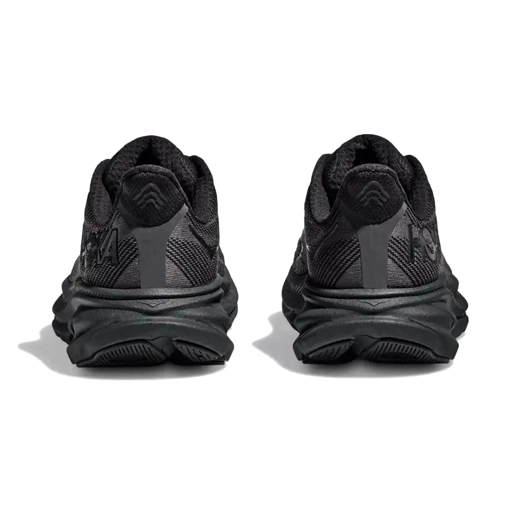 HOKA WOMEN'S RUNNING SHOES CLIFTON 9 BLACK/BLACK
