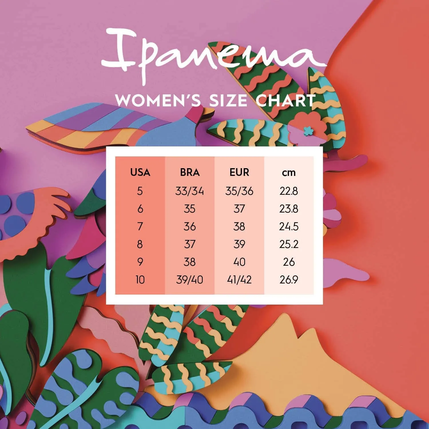Ipanema Womens Ana Colors White
