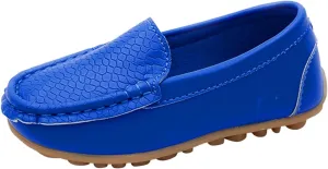 Kids Toddlers Boys Girls Loafers Casual Slip-On Moccasin Boat Dress Shoes Casual Shoes Formal Shoes Leather Flats