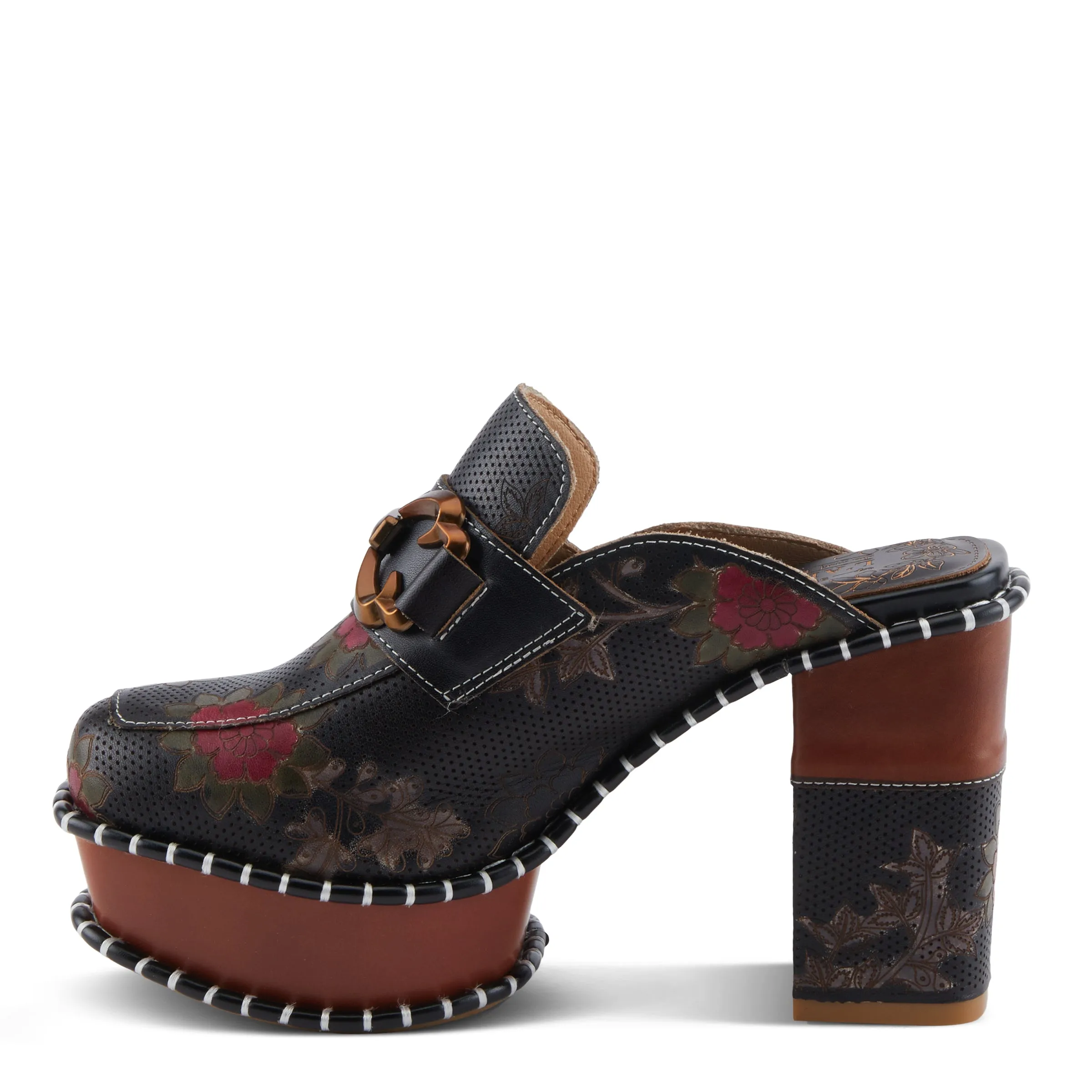 L'ARTISTE MERCYME HEELED MULE