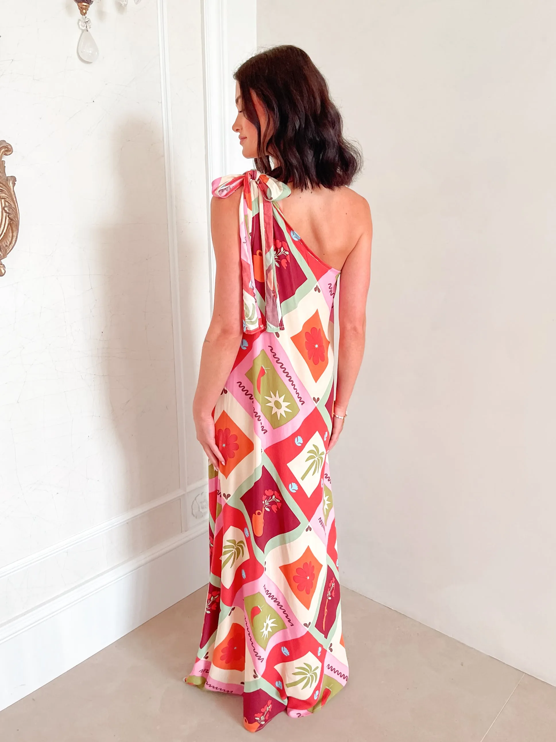Lyzel Dress - Multi Print