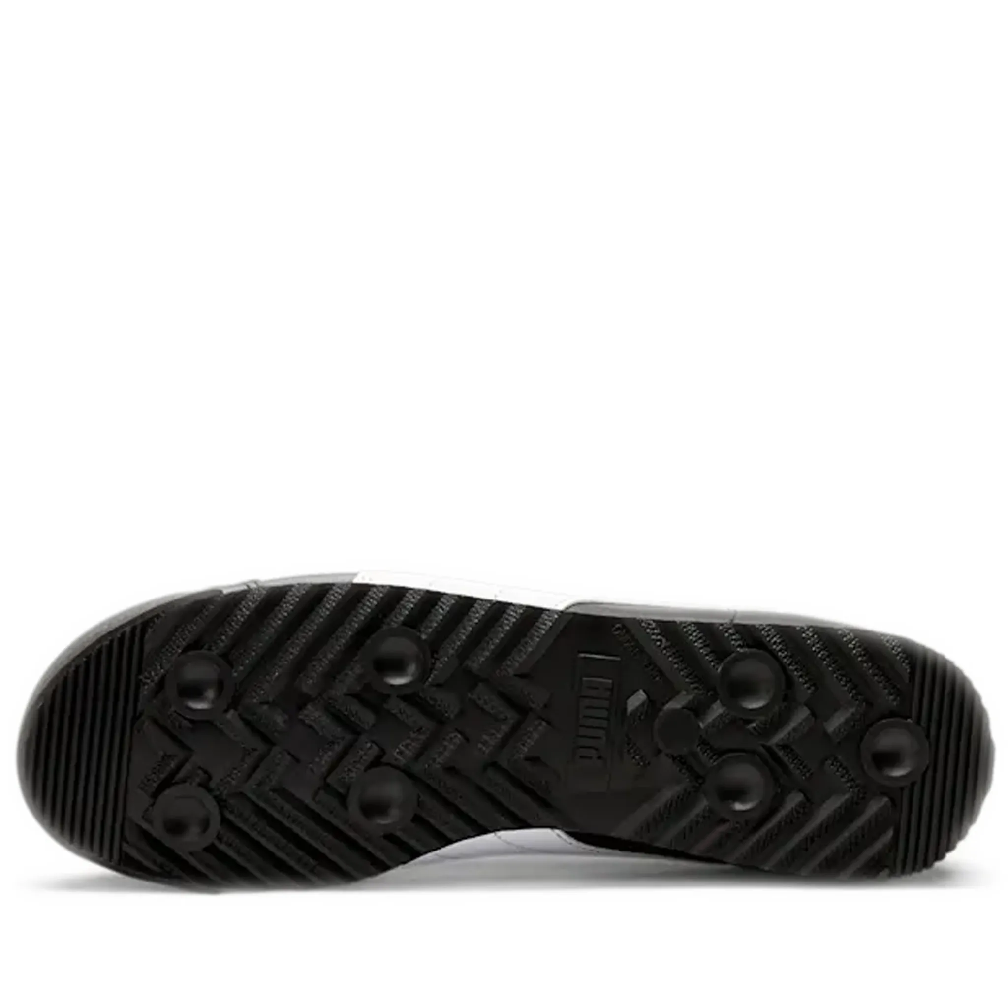 Men's Puma Roma Basic Shoes - Black/ White