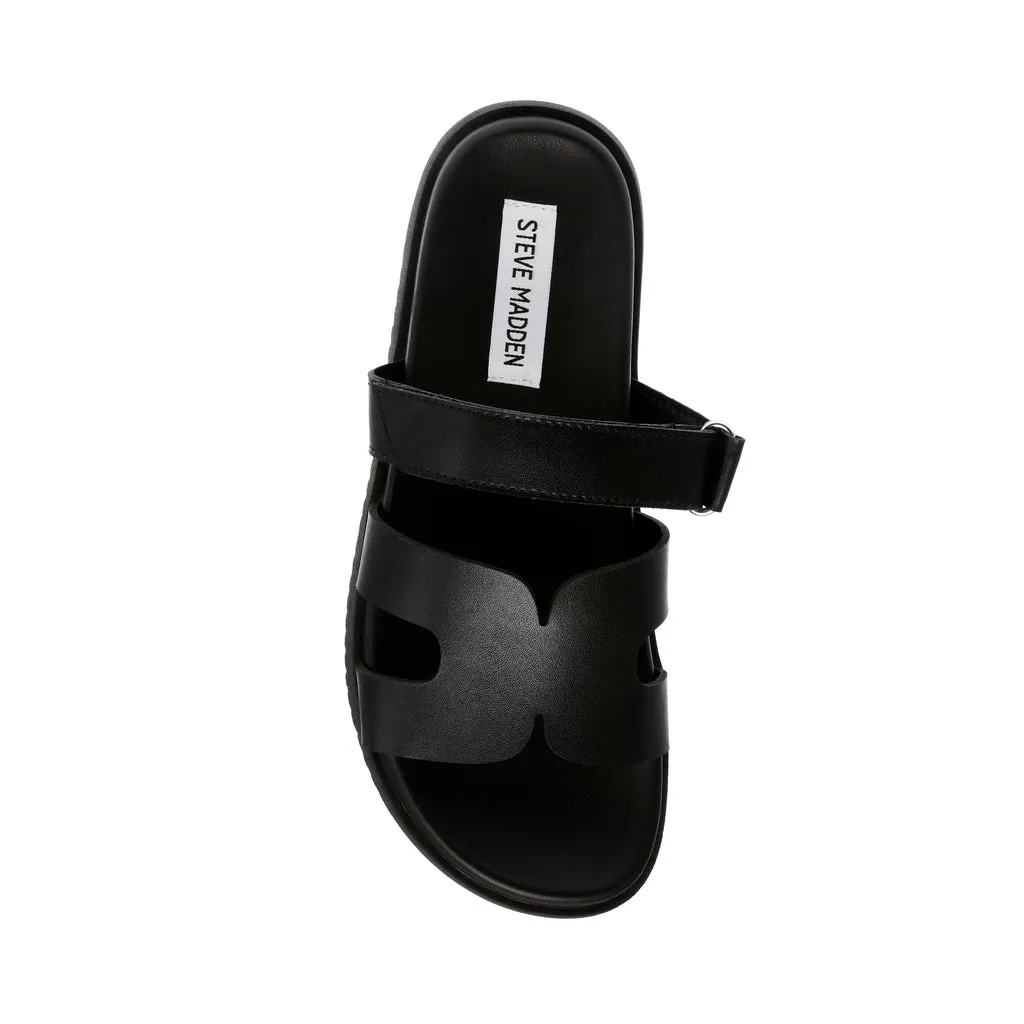 Missile Sandal BLK ACTION LEATHER