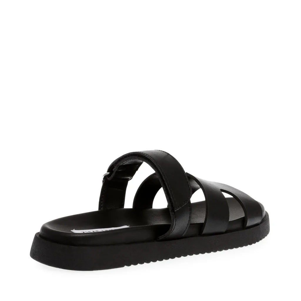 Missile Sandal BLK ACTION LEATHER