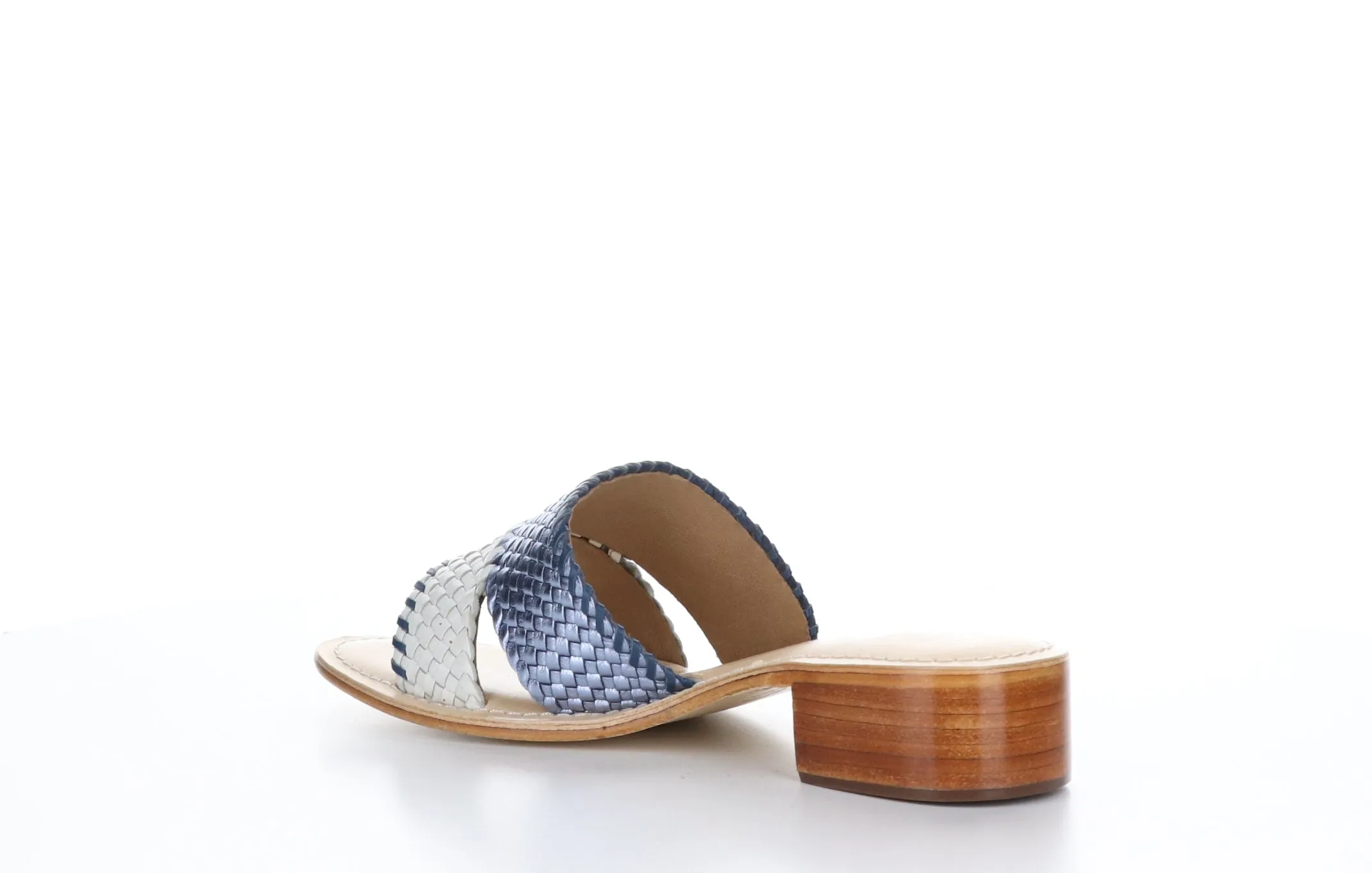 MORO Purple/White Casual Slides