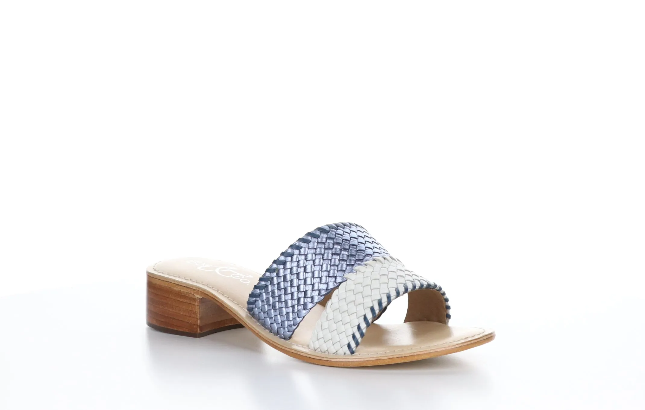 MORO Purple/White Casual Slides