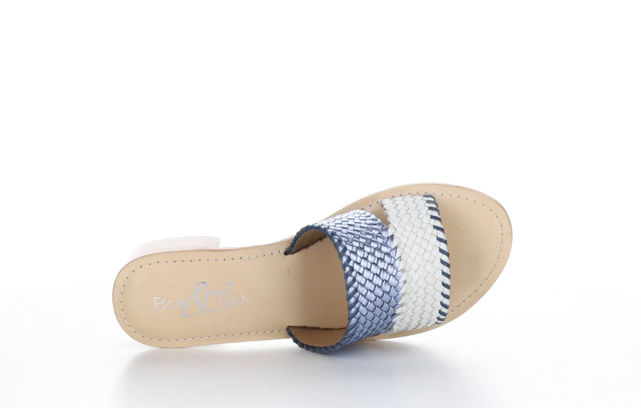 MORO Purple/White Casual Slides