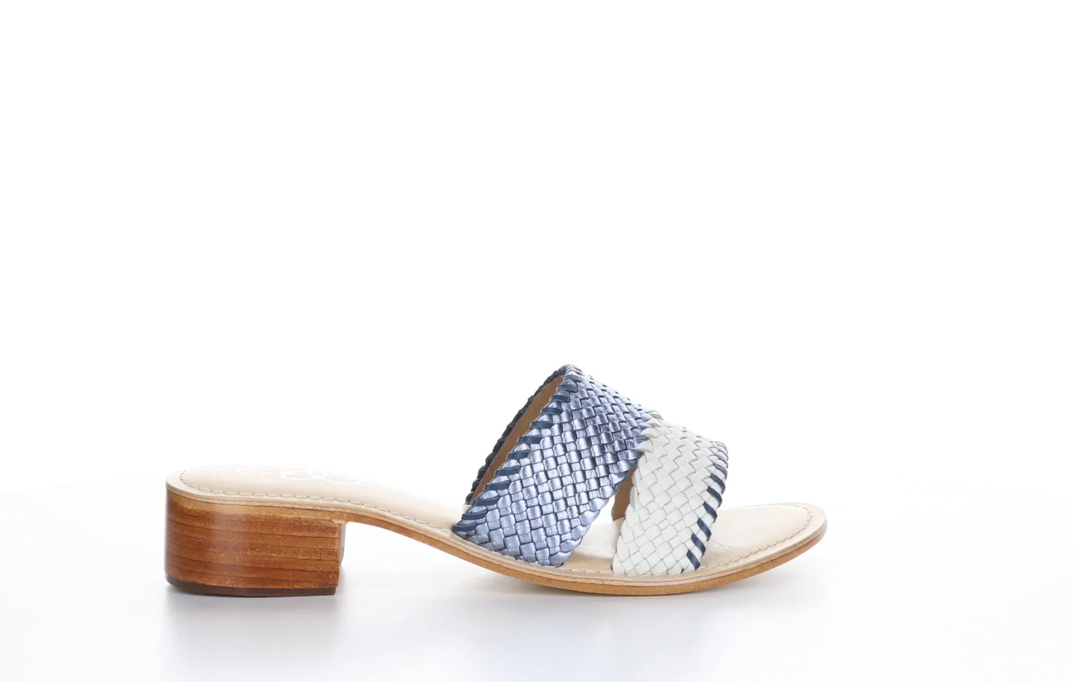 MORO Purple/White Casual Slides