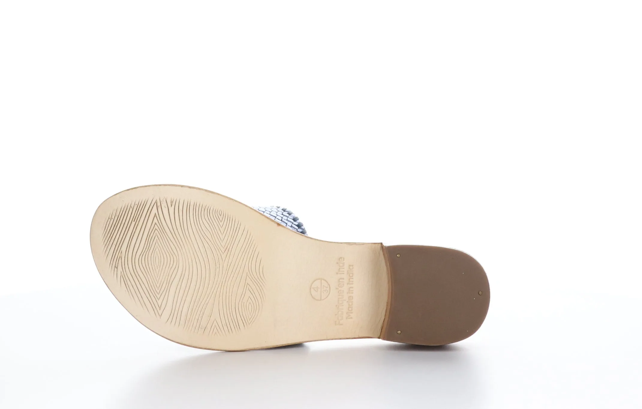 MORO Purple/White Casual Slides