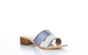 MORO Purple/White Casual Slides