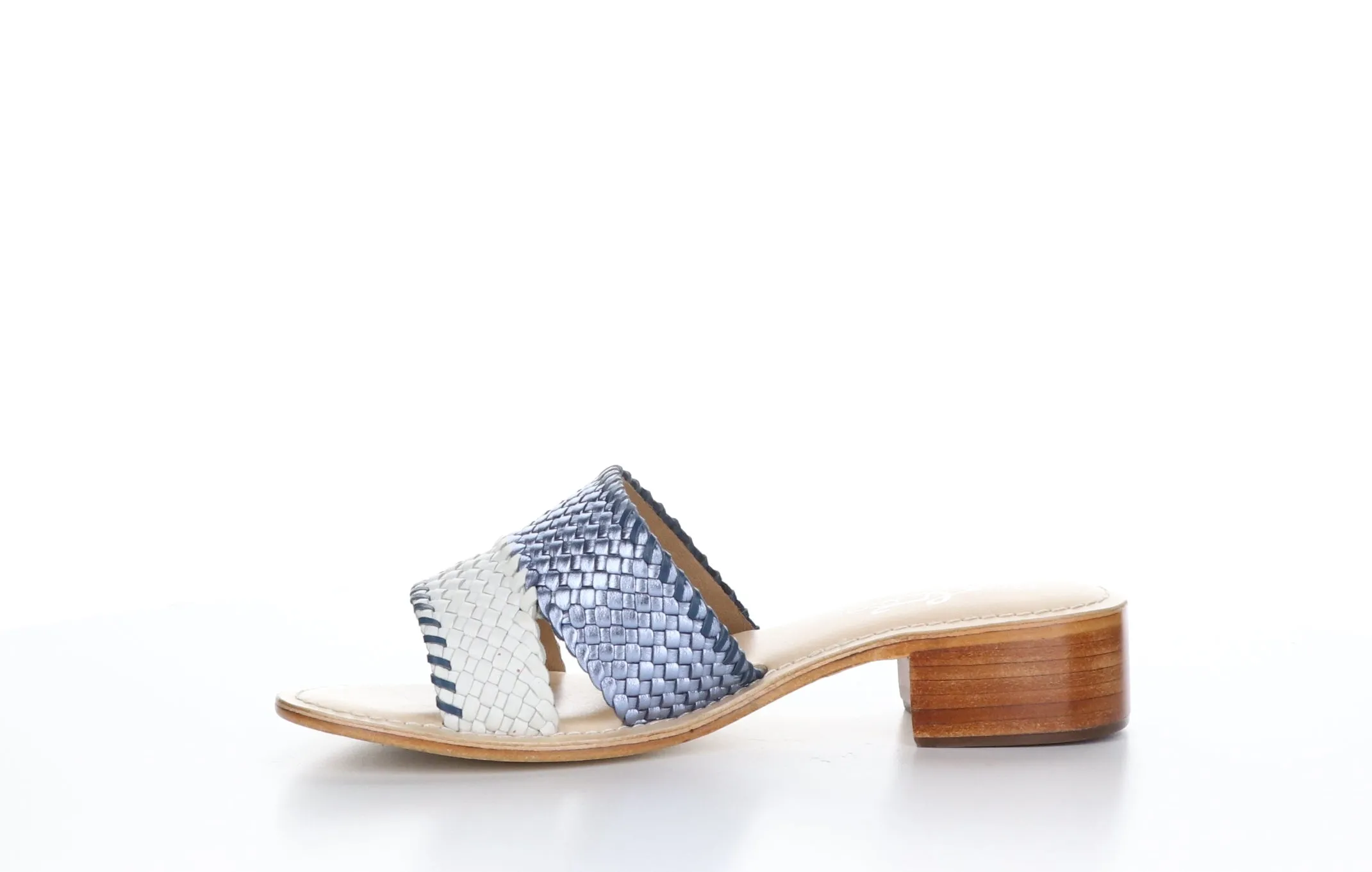 MORO Purple/White Casual Slides
