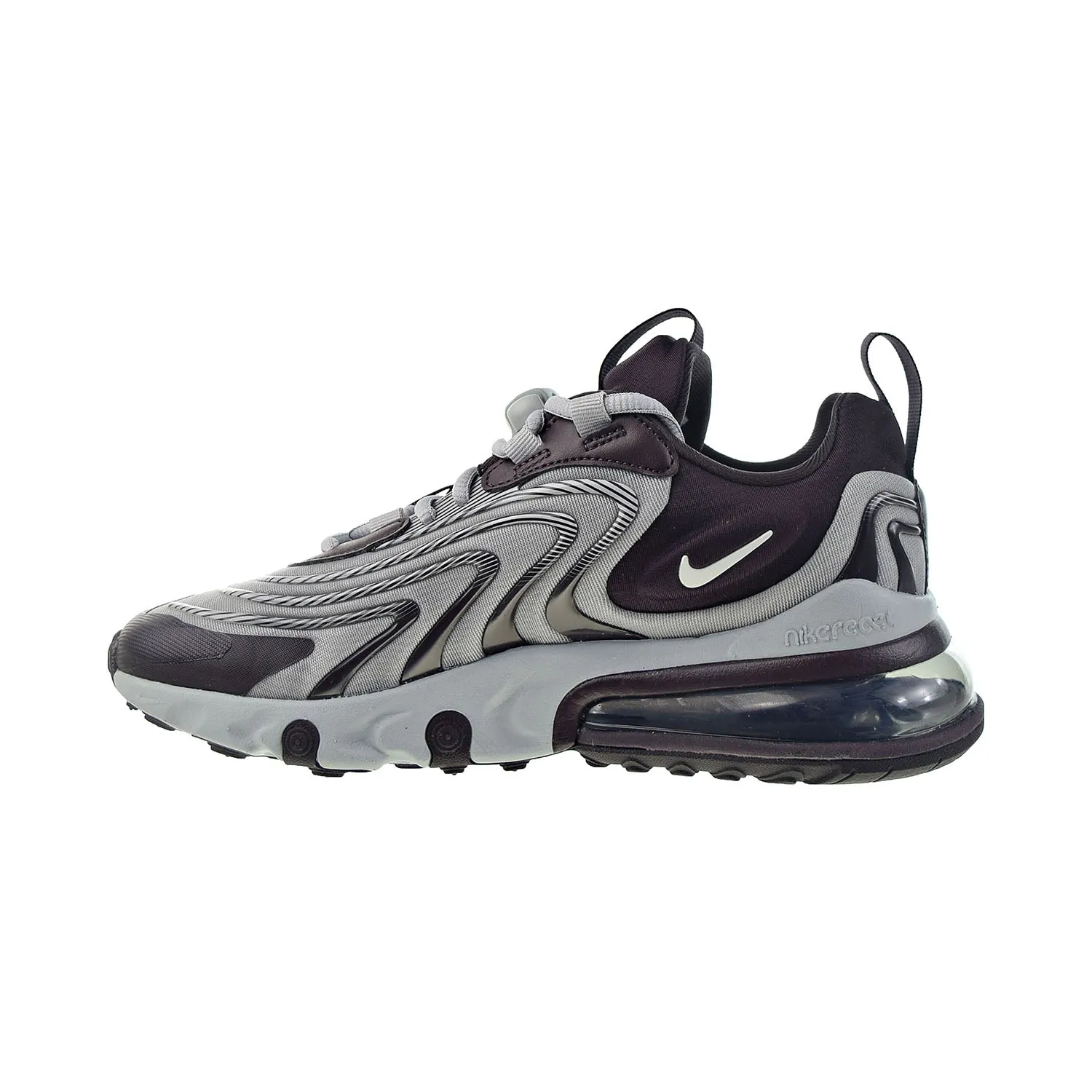Nike Air Max 270 React ENG Women's Shoes Burgundy Ash-Smoke Grey