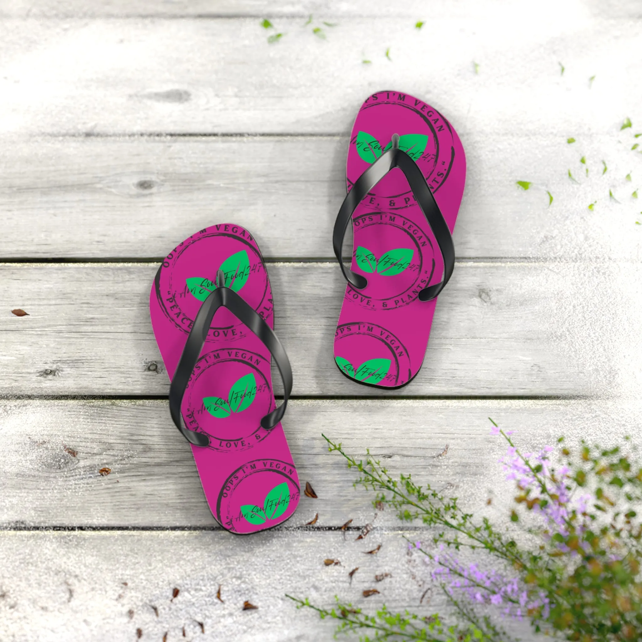 OIV Stamp of Approval Flip Flops