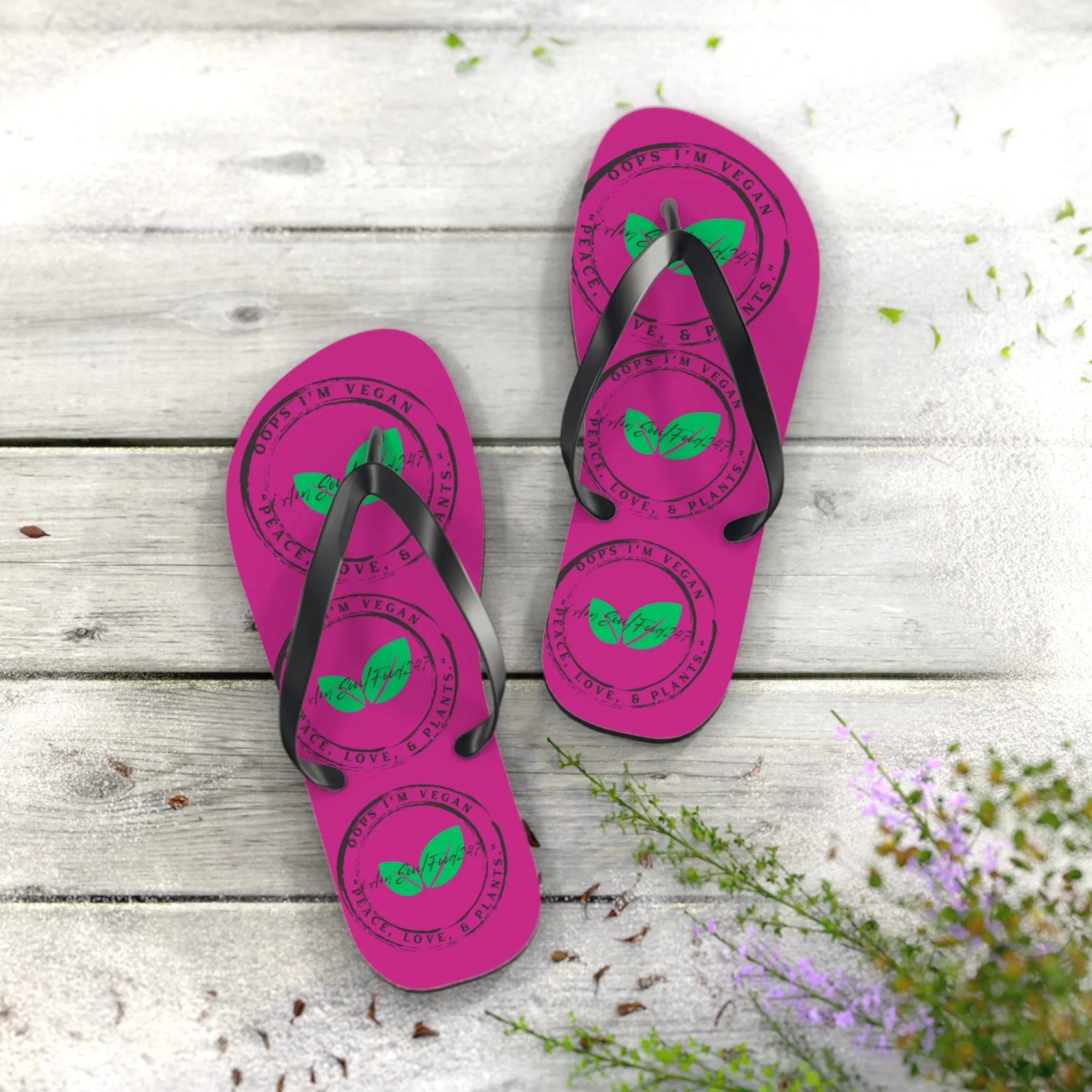 OIV Stamp of Approval Flip Flops