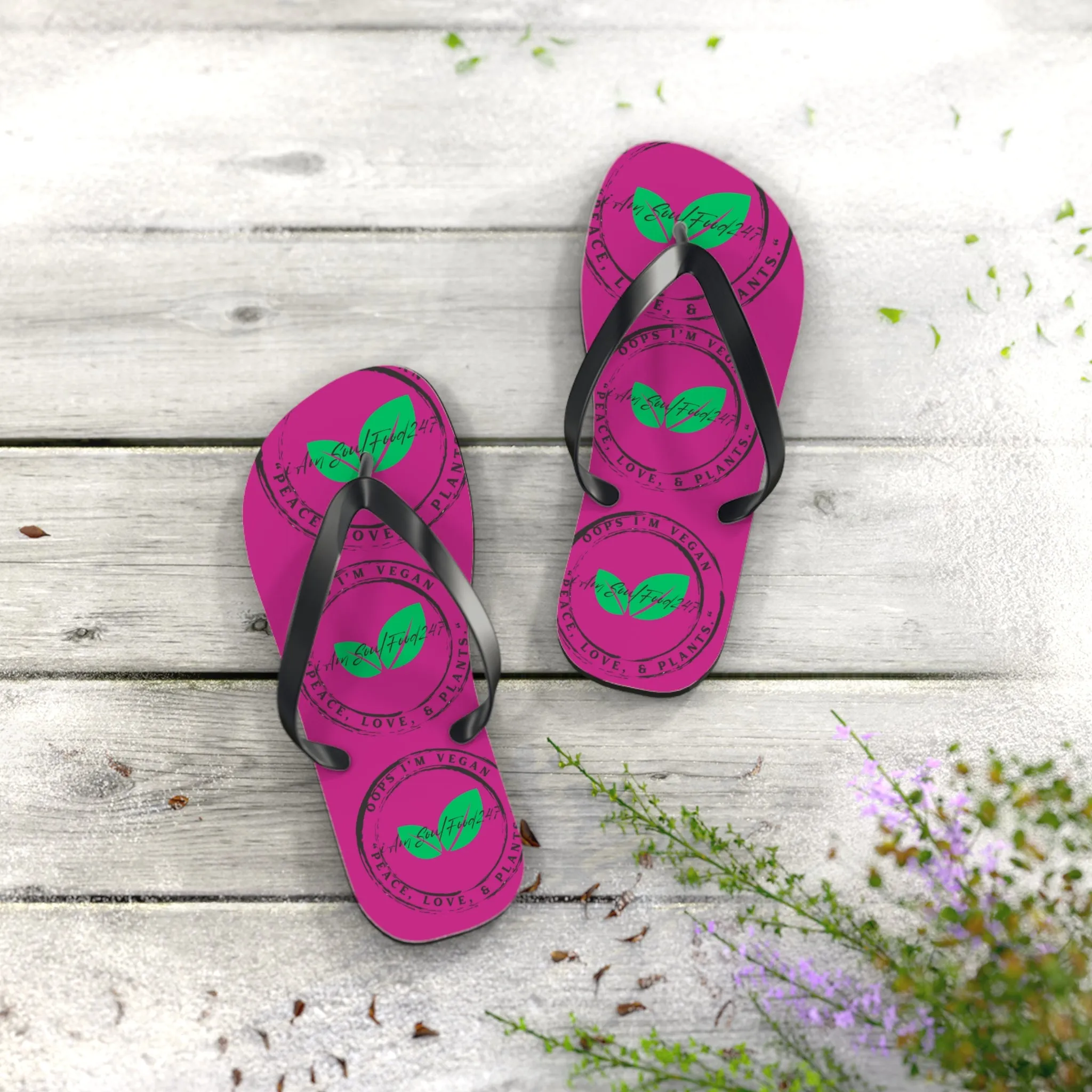 OIV Stamp of Approval Flip Flops