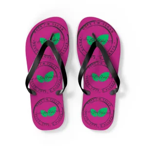 OIV Stamp of Approval Flip Flops