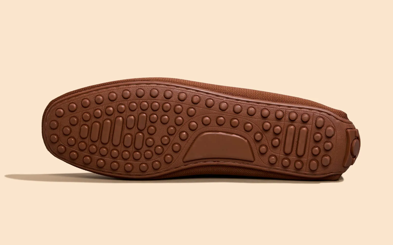 ReLive Knit Color Block Loafers : Beige/Brown
