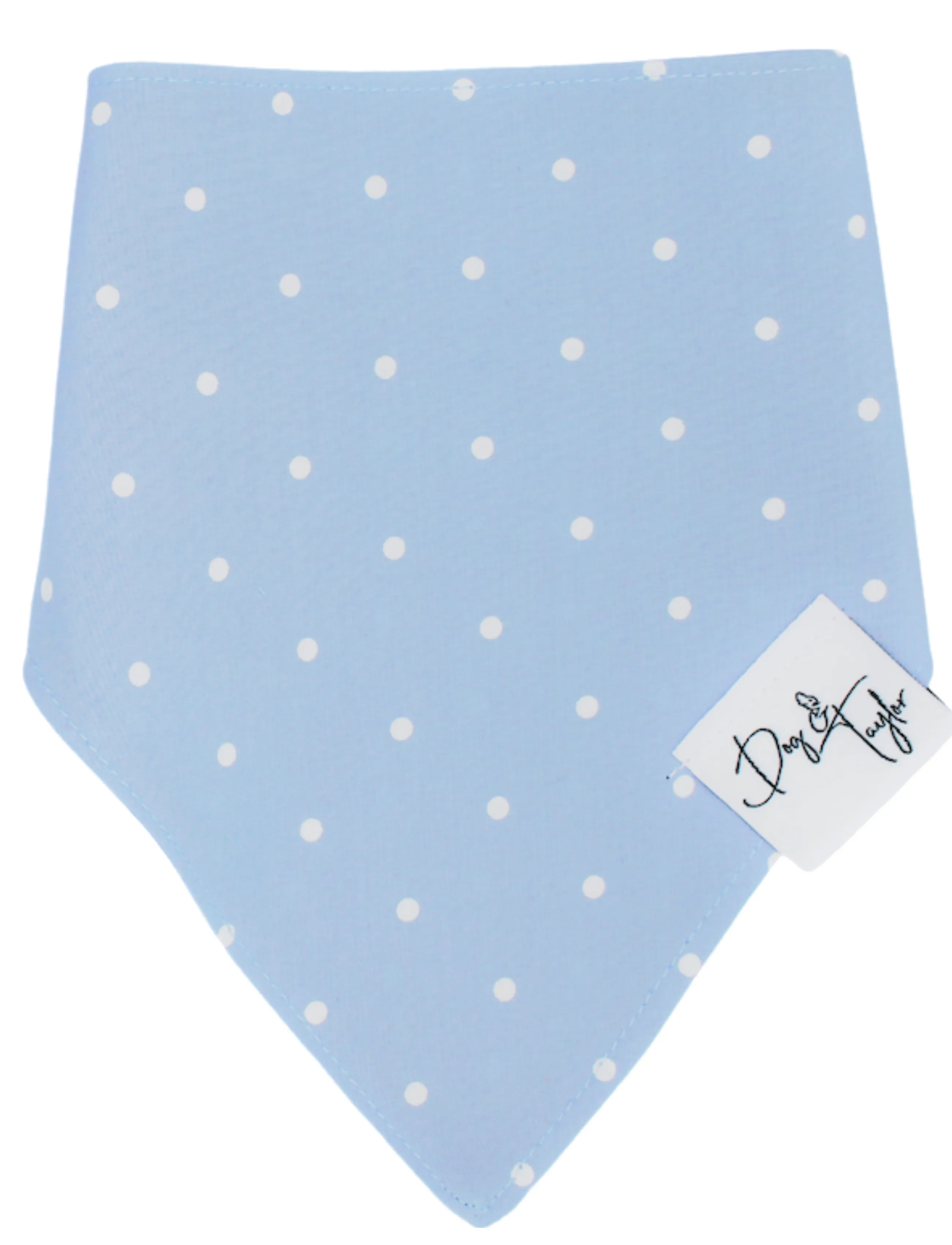 Sky Polka Dots Dog Bandana