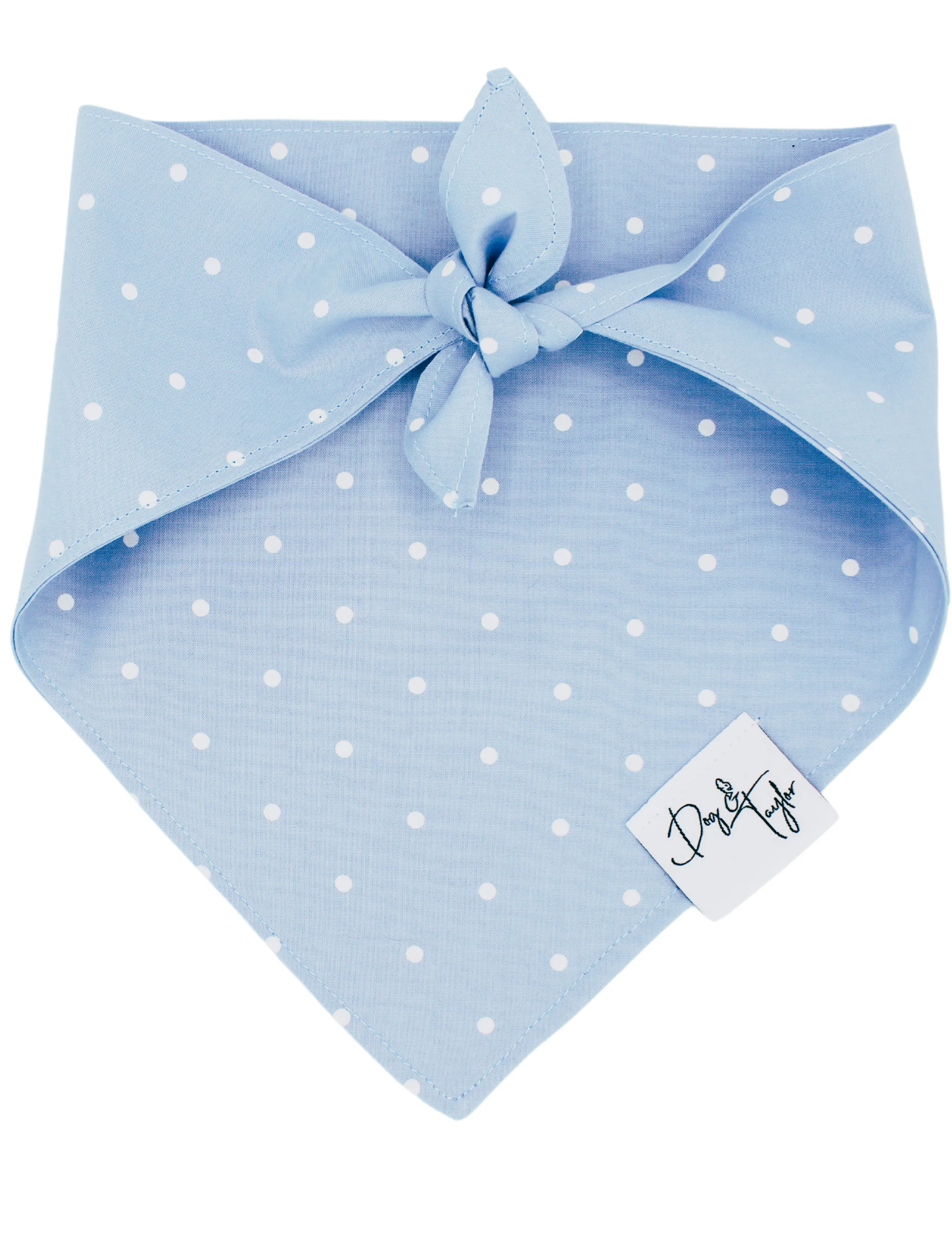 Sky Polka Dots Dog Bandana