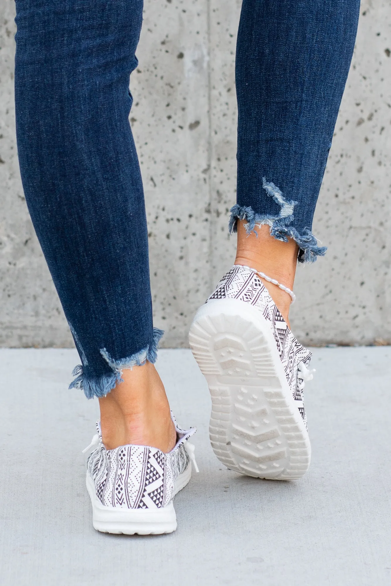 Sparkle Boat Shoe Sneakers - Black