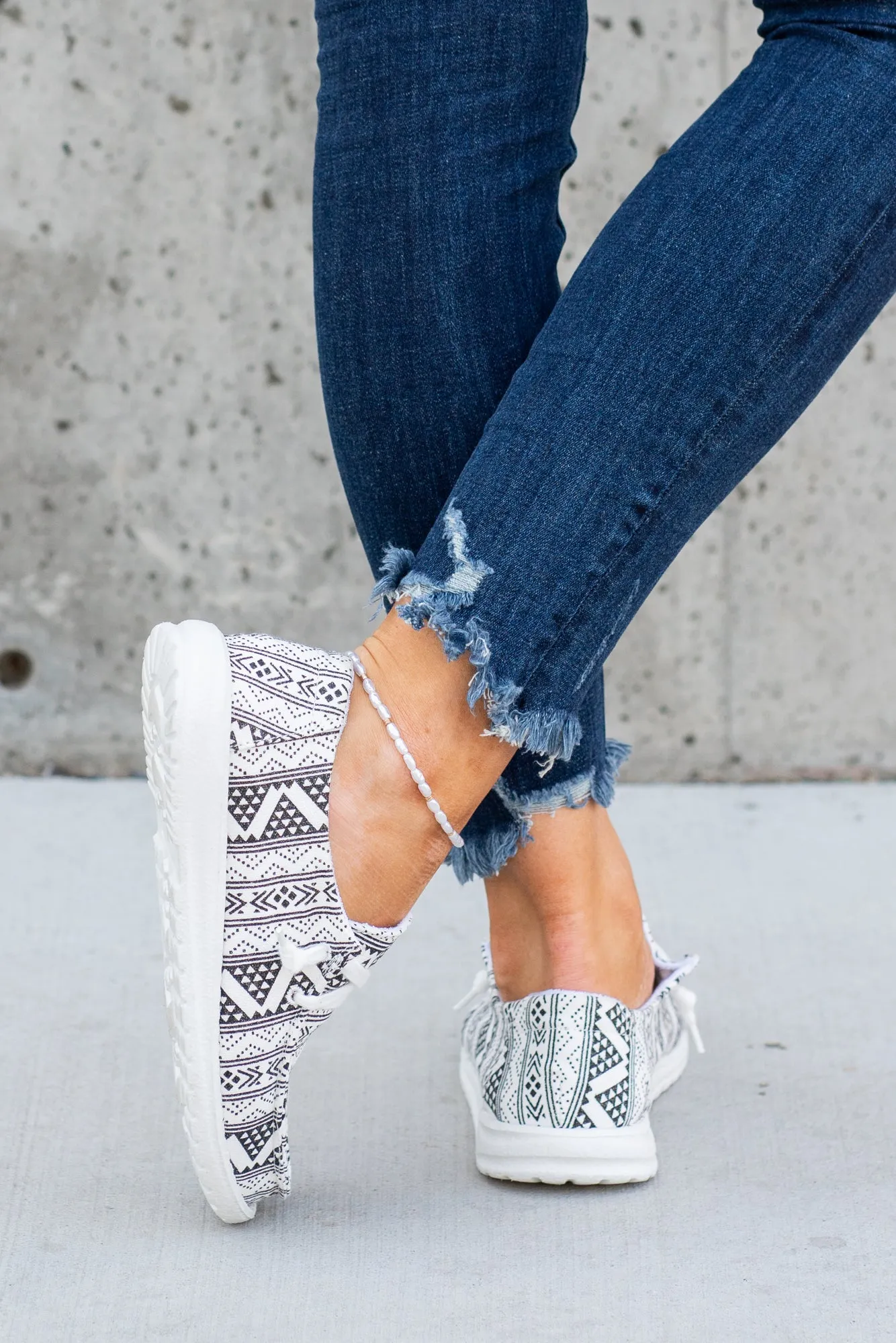 Sparkle Boat Shoe Sneakers - Black