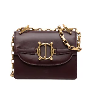 Trendy Inspired Dior Diordirection Burgundy Leather