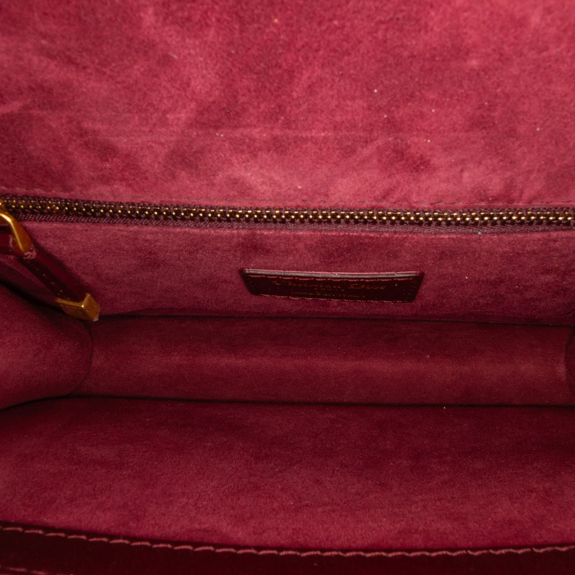 Trendy Inspired Dior Diordirection Burgundy Leather