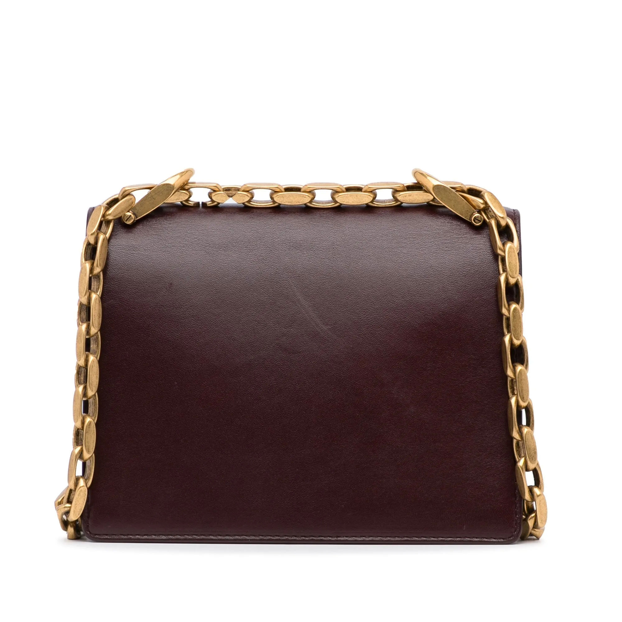 Trendy Inspired Dior Diordirection Burgundy Leather