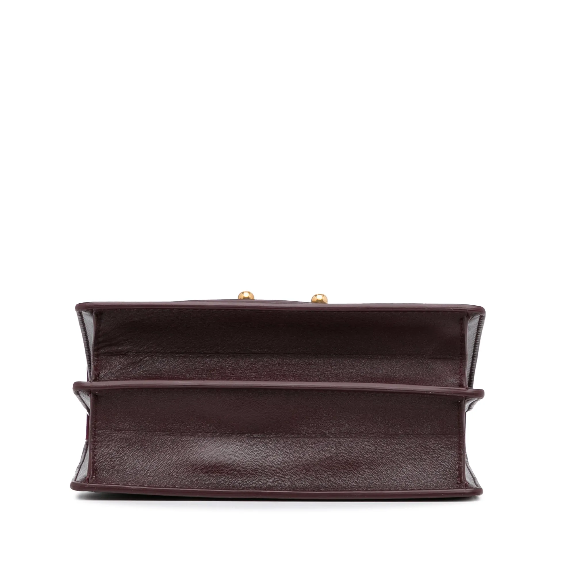 Trendy Inspired Dior Diordirection Burgundy Leather