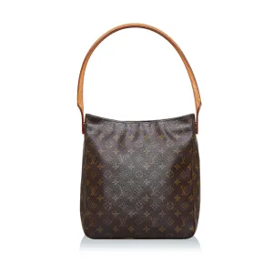Trendy Inspired Louis Vuitton Looping Gm Monogram Canvas
