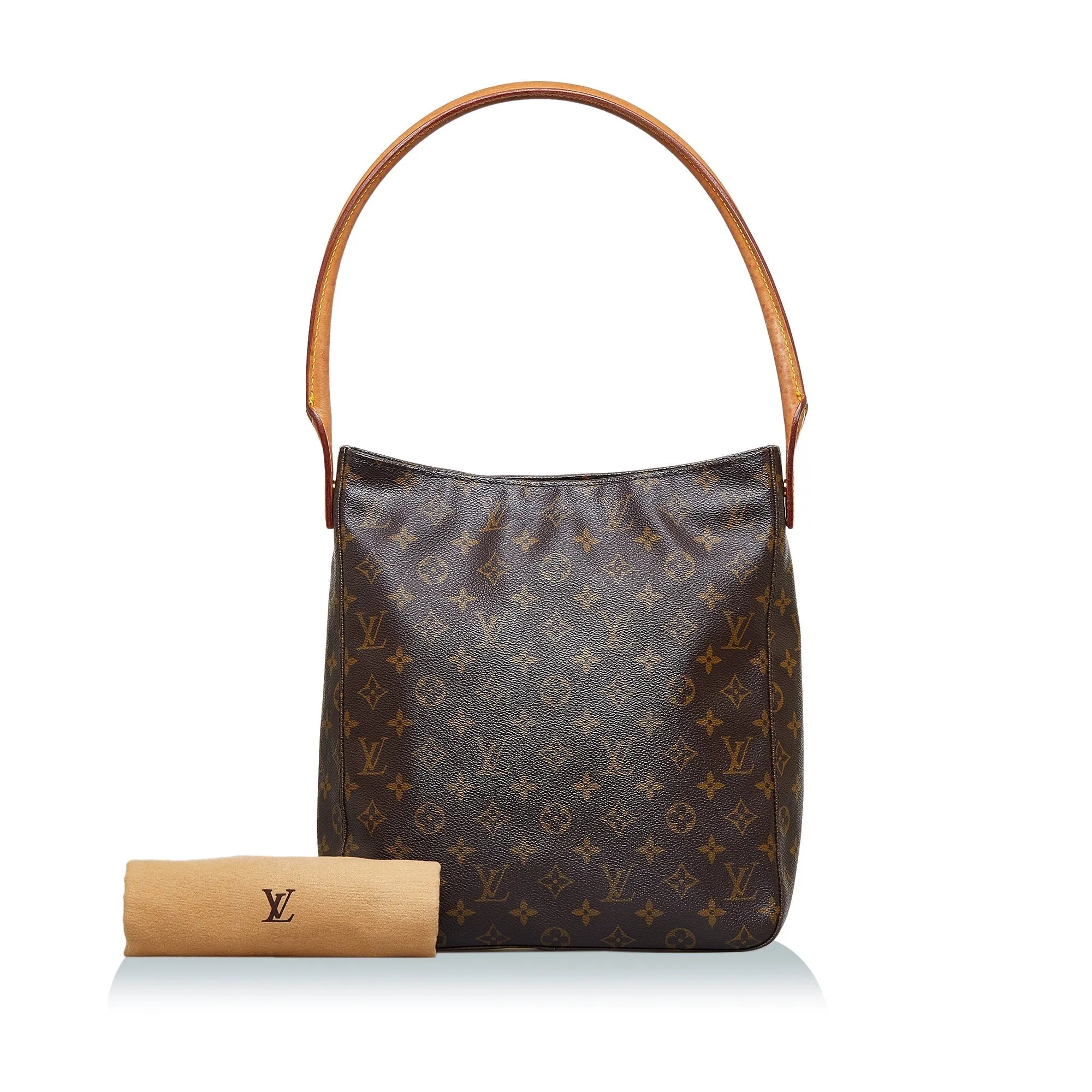 Trendy Inspired Louis Vuitton Looping Gm Monogram Canvas