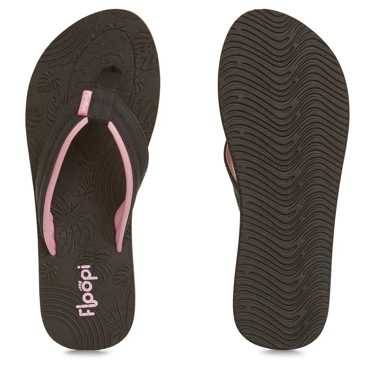Womens Calli Floral Thong Flip Flop